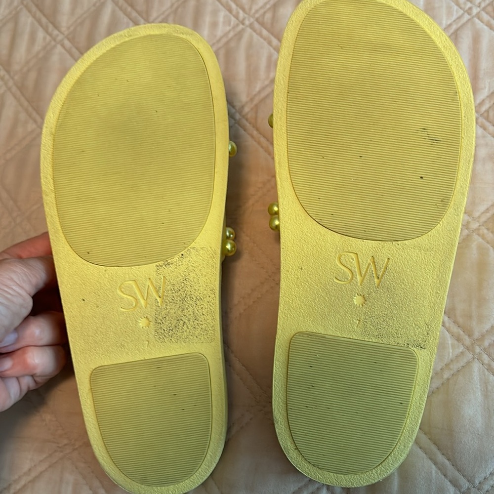 Stuart Weitzman Studded Slides - Picture 6 of 9